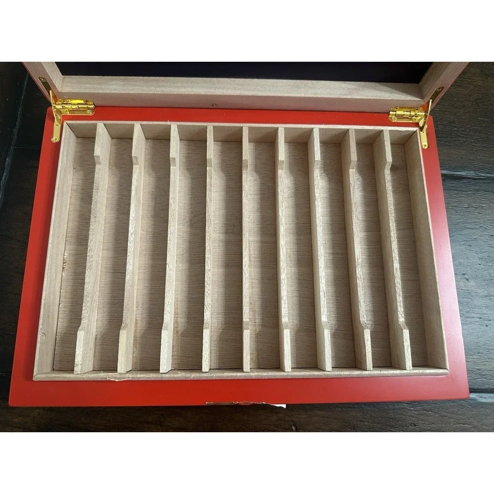 Plasencia Year Of The Horse Empty Wooden Cigar Box